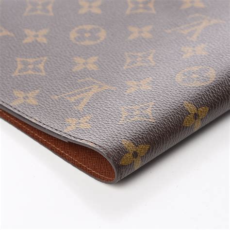 lv monogram desk agenda|Desk Agenda Cover Monogram Canvas .